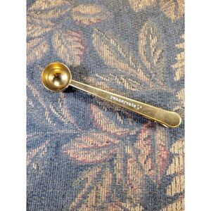 Rennervate Gold Coffee Scoop with Aligator Clip